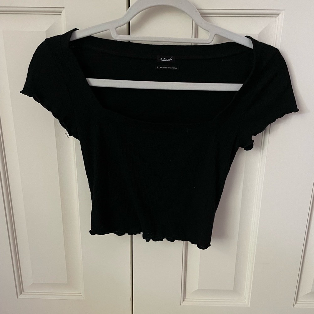NWOT Out from Under Square Neck Crop Top